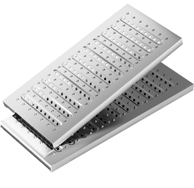 五湖渔场不锈钢沟盖板展示